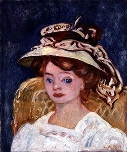 Mulher jovem, c.1907 (óleo sobre tela) 作： Louis Valtat
