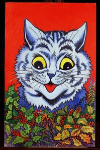 ホリーの猫（ガッシュ） 作： Louis Wain