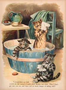 Louis Wain Cats（chromolitho） 作： Louis Wain