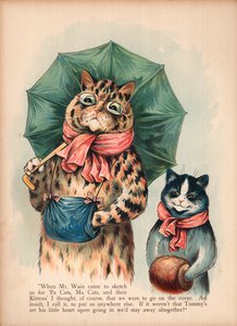 ルイ・ウェイン・キャッツ（クロモリト） 作： Louis Wain