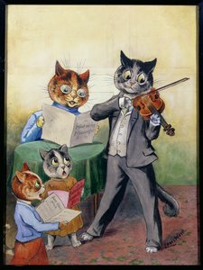 Mewsicalファミリー（原文） 作： Louis Wain