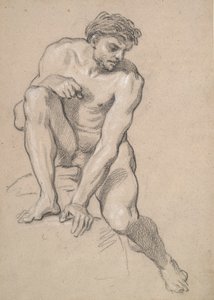 男性ヌードの研究 作： Louis de Boullogne the Younger