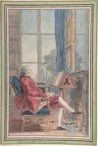 ジャン＝ピエール・ド・ブーゲンビル、1760年。 作： Louis de Carmontelle