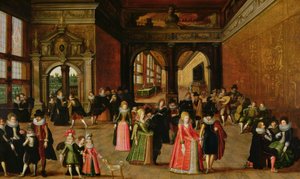 アンリ4世の治世中のボール 作： Louis de Caullery