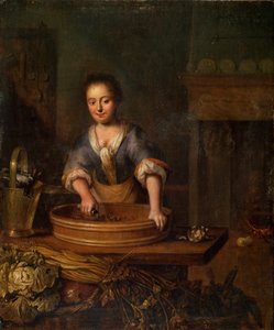 18世紀のオランダ人クック 作： Louis de Moni