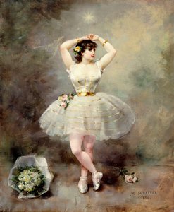 最初のバレリーナ 作： Louis de Schryver