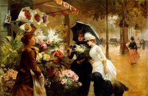 夏の花 作： Louis de Schryver