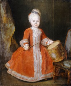 ザクセンのザビエル王子の肖像 作： Louis de Silvestre