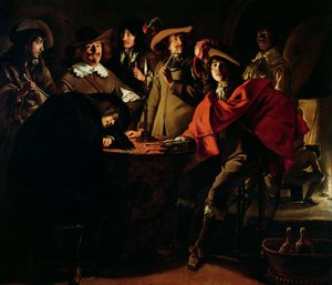 衛兵の喫煙、1643