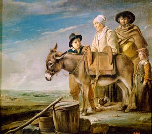 ミルクメイド家族、1641年。 作： Louis le Nain