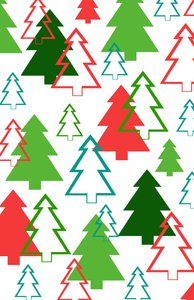 オーバーレイクリスマスツリー、2017年、デジタルメディア