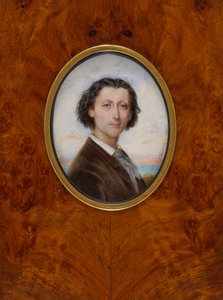 作曲家フランツ・リストの肖像 1811-1886, 1836. 作： Louise Besnard née Vaillant