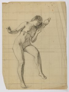 (無題-裸婦像) 作： Louise Cox