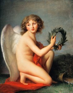 名声の天才としてのヘンリク・ルボミルスキー、1777-1850年、1789年。 作： Elisabeth Louise Vigee Lebrun