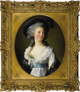 チャブリラン伯爵夫人の肖像、1782年。 作： Elisabeth Louise Vigee Lebrun