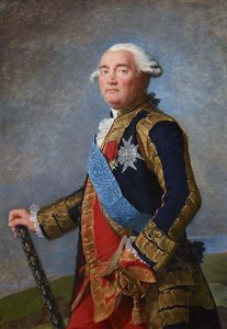 セギュール侯フィリップ・アンリの肖像、1724～1801年頃。 1798年。