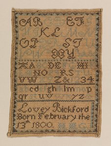 サンプラー 作： Lovey Bickford