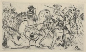 ヘンリー5世の戴冠式（Kronung Heinrichs V） 作： Lovis  Corinth
