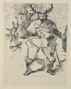 フォルスタッフ 作： Lovis  Corinth