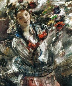 フローラ 作： Lovis  Corinth