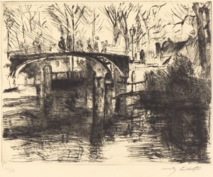 ティーアガルテンの眺め 作： Lovis Corinth