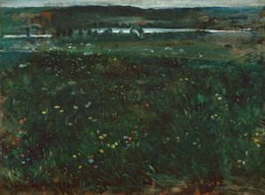 Isar の Unterschäftlarn で 作： Lovis Corinth