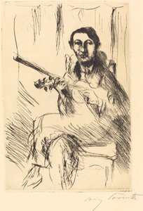 アンドレアス・ヴァイスガーバーの肖像 作： Lovis Corinth