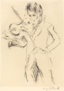 アンドレアス・ヴァイスガーバーの肖像 作： Lovis Corinth