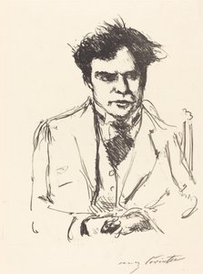ジョセフ・シュヴァルツの肖像 ジョセフ・シュヴァルツの肖像、1916年。 作： Lovis Corinth