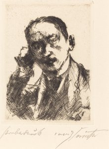 K.S.の肖像 KS の肖像、1920 年。 作： Lovis Corinth