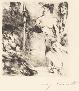The Harem The Harem、1914年。 作： Lovis Corinth