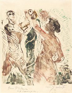 人間の堕落」1919年 作： Lovis Corinth
