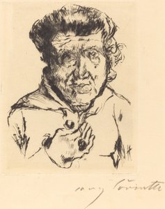 画家の義理の母」 1920年
