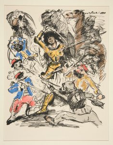 ユングフラウ・フォン・オルレアン (オルレアンの乙女) 作： Lovis Corinth
