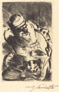 預言者の猫 作： Lovis Corinth