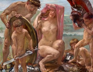 火星の兵器 作： Lovis Corinth