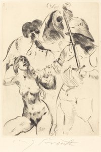 ウーマン アブダクション III (Abduction III) 作： Lovis Corinth