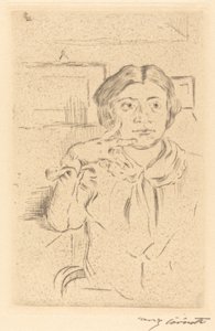 画家の妻、1909年