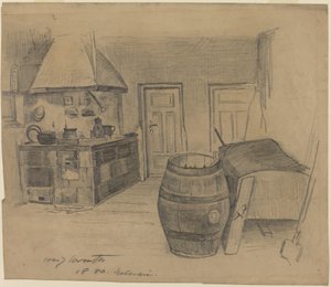 インテリア 作： Lovis Corinth