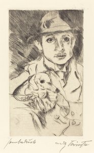 少年と犬 少年と犬、1915 年。 作： Lovis Corinth