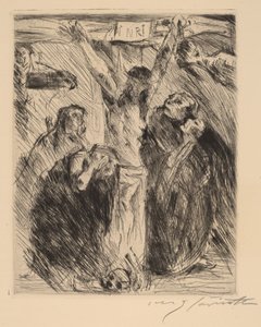 磔刑》テルツの祭壇画の後、1921-1922年。 作： Lovis Corinth