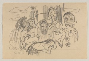 ロヴィス・コリントとカール・ストラスマン 作： Lovis Corinth