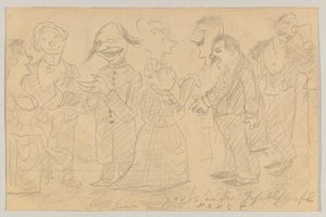 Lovis Corinth から Carl Strathmann へ: はがき、1899 年 11 月 8 日消印 作： Lovis Corinth