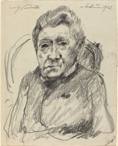 Mrs Hedwig Berend, 1923年。 作： Lovis Corinth