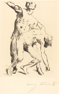 オデュッセウスと求婚者 オデュッセウスと求婚者』1914年 作： Lovis Corinth