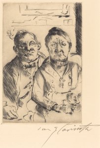 East Prussian Couple 東プロイセンのカップル 1916年