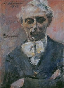 レオニード・パステルナークの肖像1862-1945、1923 作： Lovis Corinth