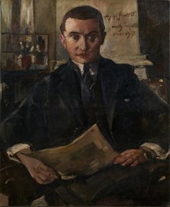 ヴォルフガング・ガーリットの肖像 作： Lovis Corinth