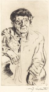 義理の母 作： Lovis Corinth