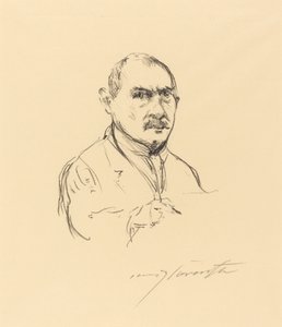 自画像 (自画像) 作： Lovis Corinth